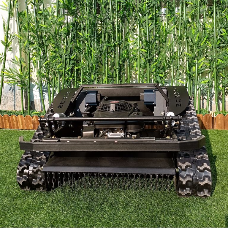 robot agricultural robotic gasoline track unmanned mower