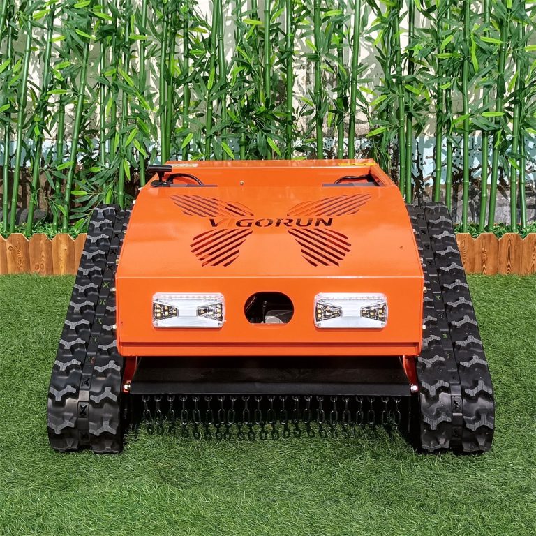 Euro 5 gasoline engine unmanned wheeled cutting grass machine for landscaping use for sale