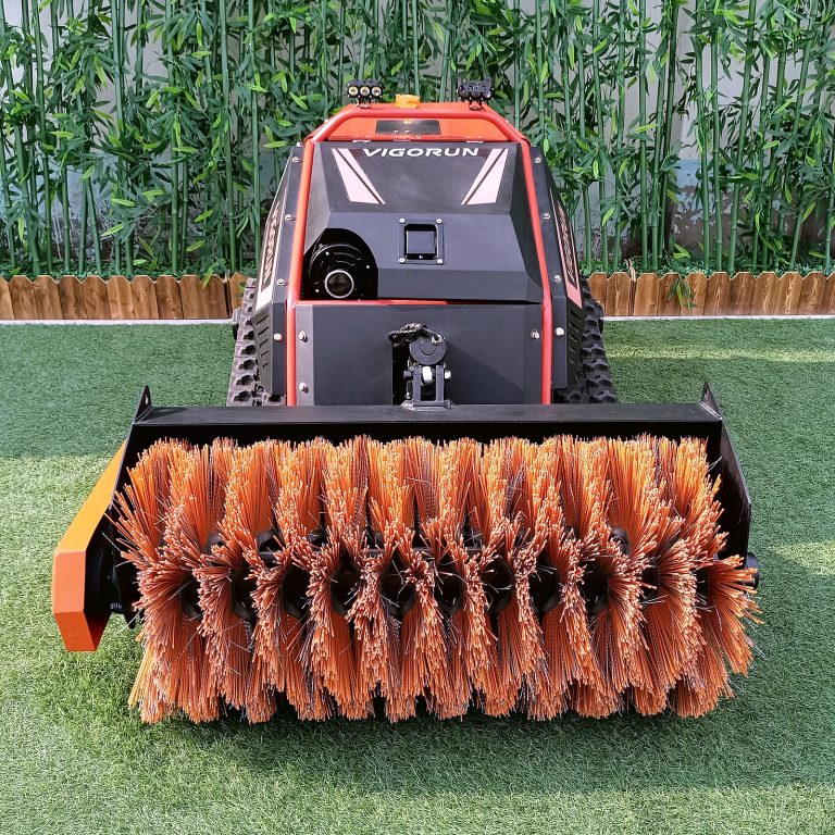 Spazzola da neve versatile con telecomando wireless per motore a benzina approvato CE EPA a lunga distanza